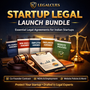🚀Startup Legal Launch Bundle for Indian Startups